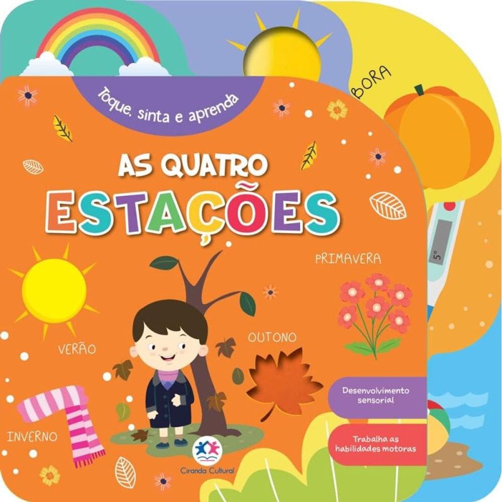 As quatro estações - Toque sinta e aprenda