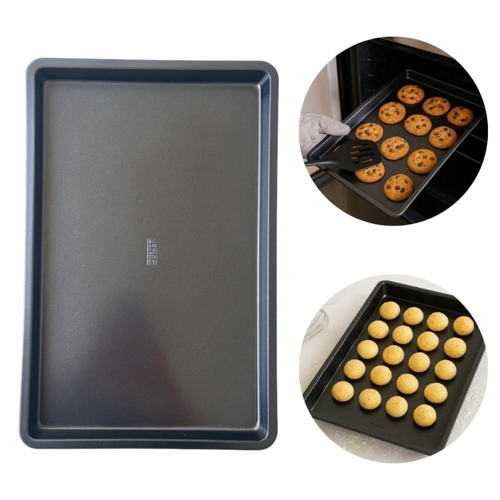 Forma Assadeira 40cm Cookies Biscoitos Antiaderente Forno