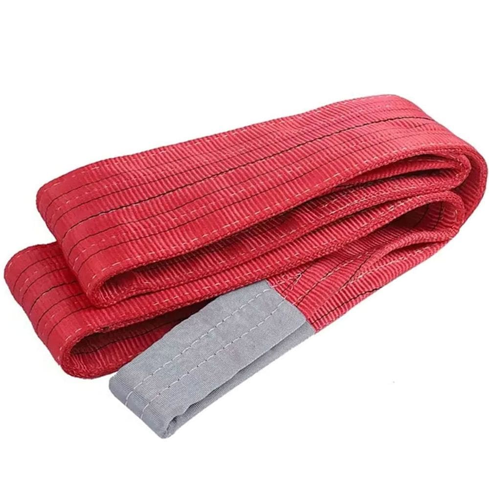 Cinta Elevaçao Carga 5 Toneladas 8 Metros Reforçada Resistente Reboque Guincho