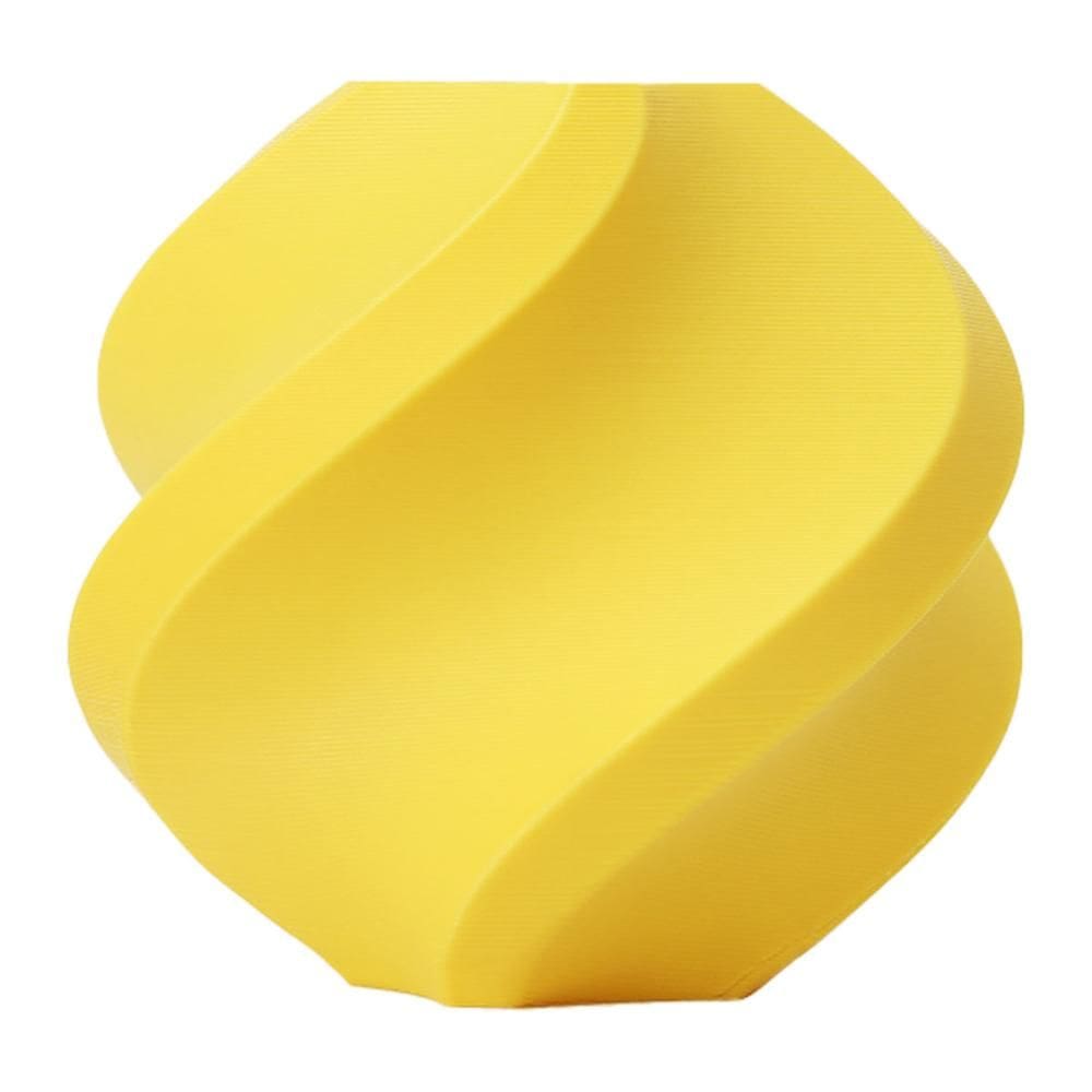 Filamento PLA Lite Bambu Lab Refil (Sem Carretel) para Impressora 3D Amarelo 1 Kg