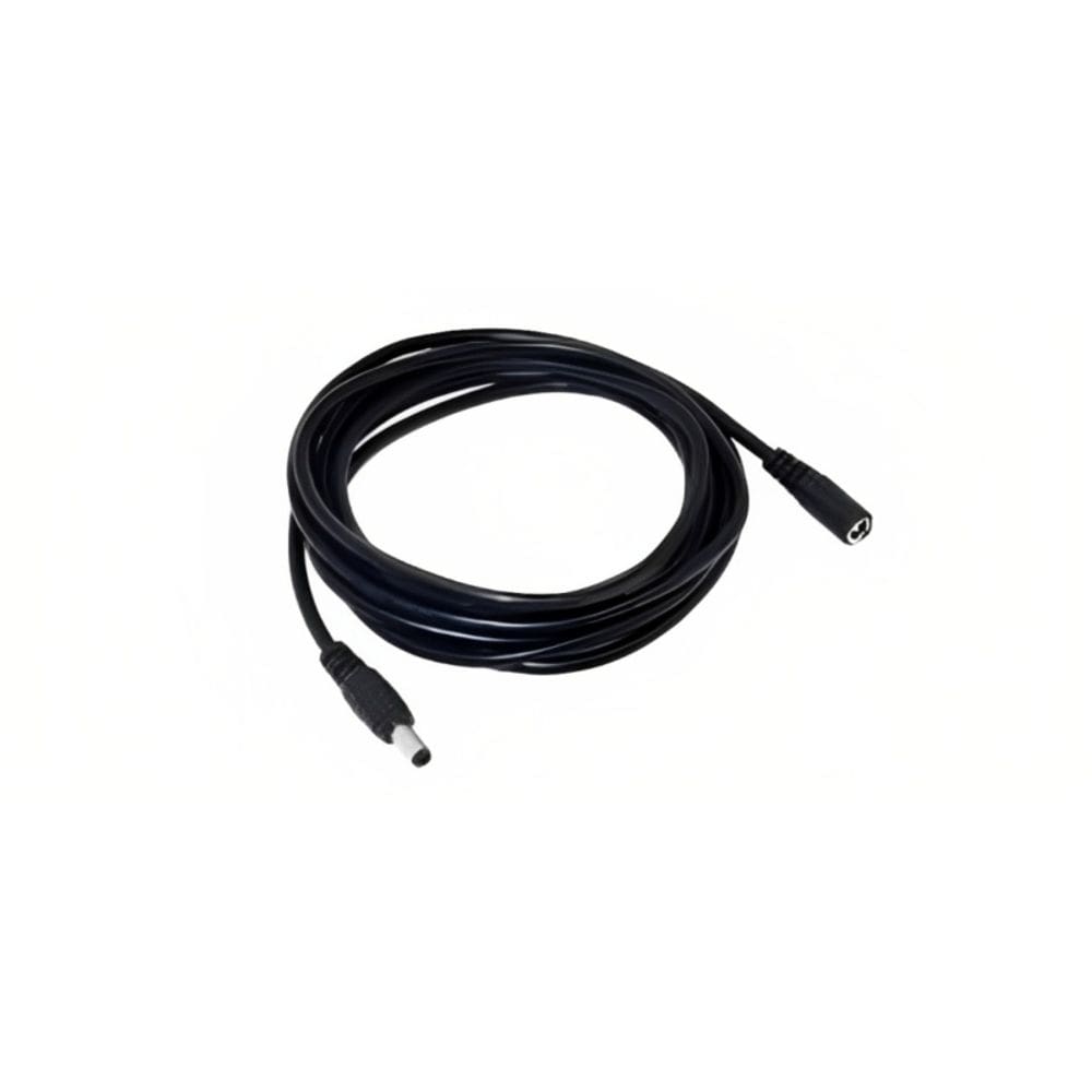 Cabo de extensão de alimentação 12V 5A para camas - 5m - 5,5x2,1 mm