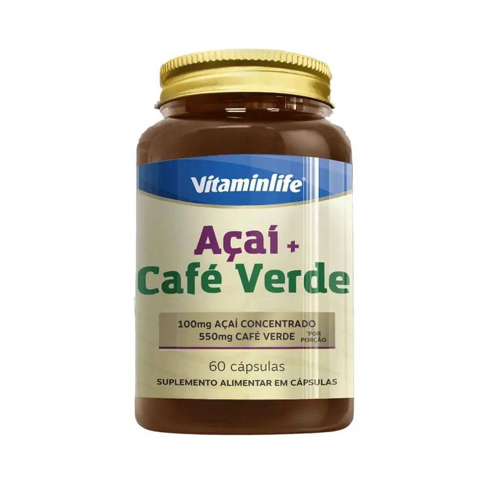 Açai Concentrado + Café Verde 60 Cápsulas Vitaminlife