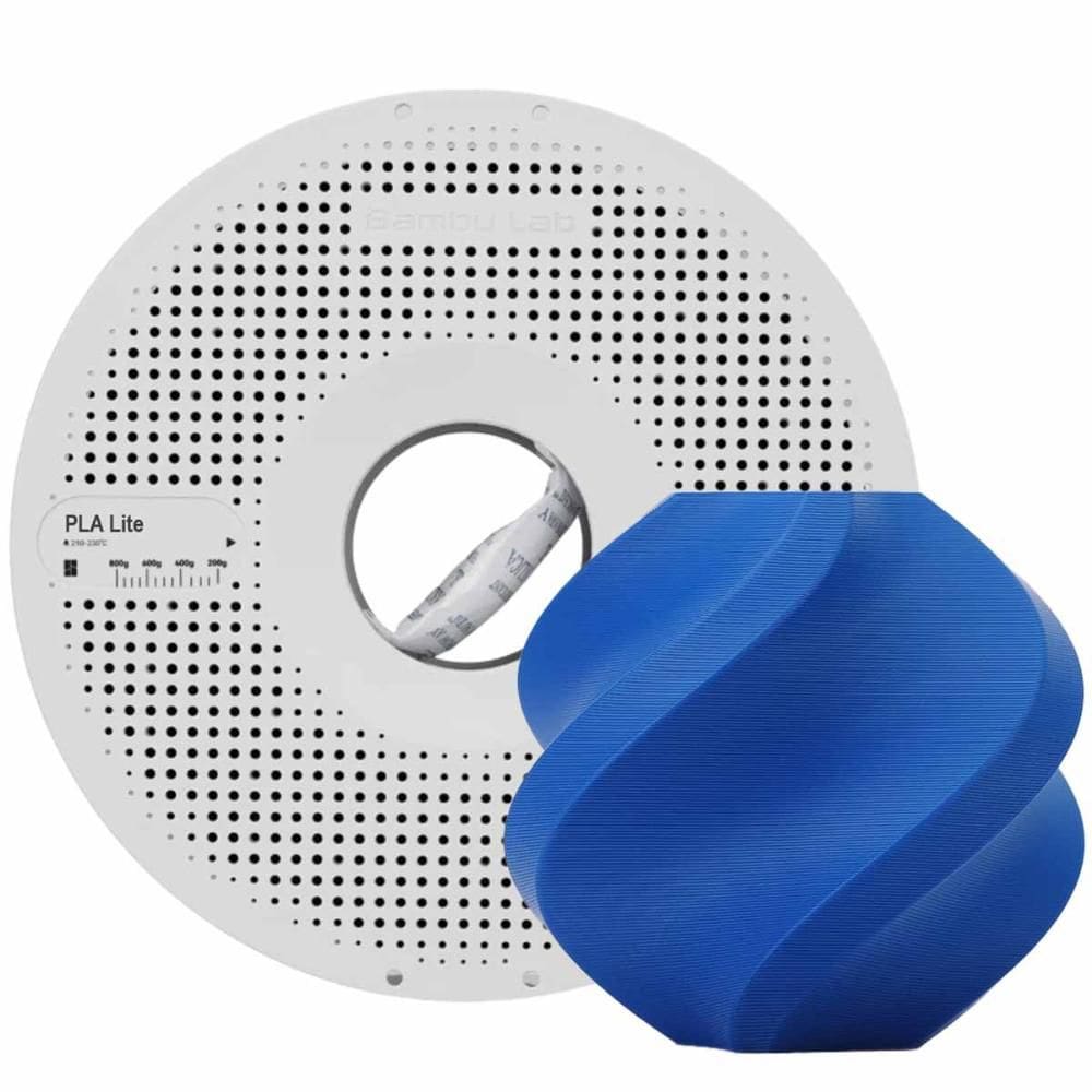 Filamento PLA Lite Bambu Lab para Impressora 3D Azul 1 Kg