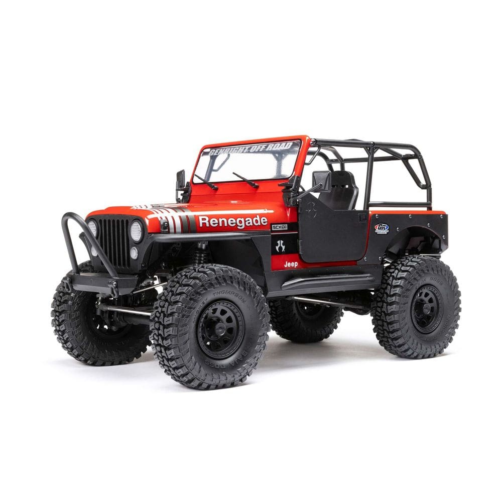 Automodelo Axial 1/10 Scx10 Iii Jeep Cj-7 4wd Rtr Brushed