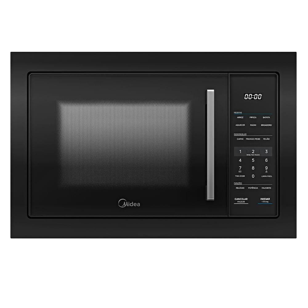 Micro-ondas de Embutir Midea com 35 Litros de Capacidade Preto - MGB35M1