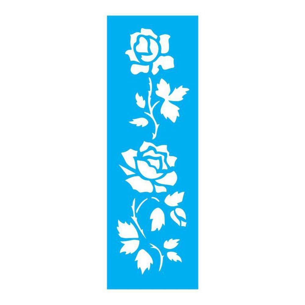 Stencil Tamako Floral - 10X30Cm - Ref 156