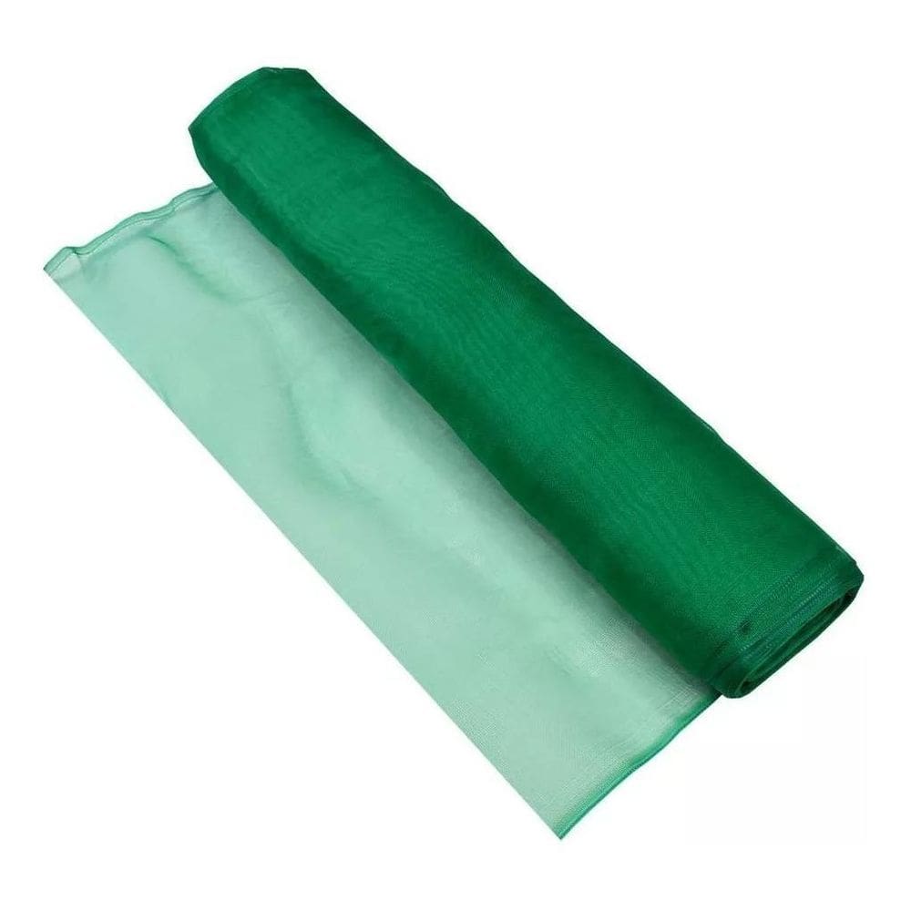 Tela Nylon Mosqueteira Anti Mosquito Verde 1 X 50 Metros