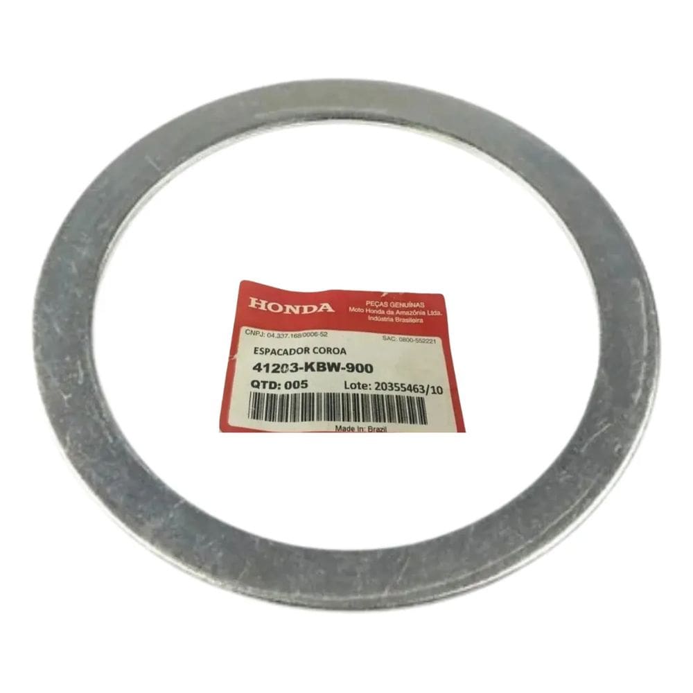 Honda Titan 125 Bucha Arruela Coroa Genuíno