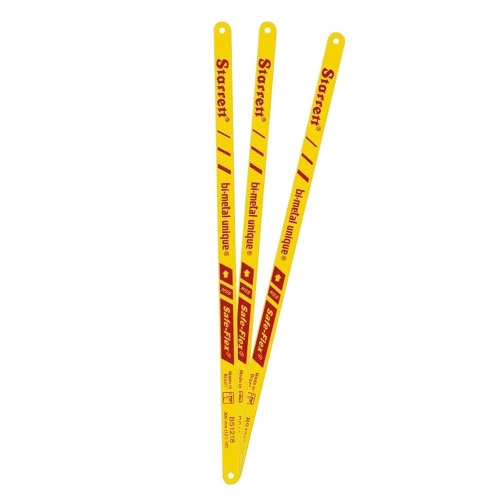 Segueta Starrett Bimetálica Flexível BS1218 Cartucho - Embalagem com 10 Unidades