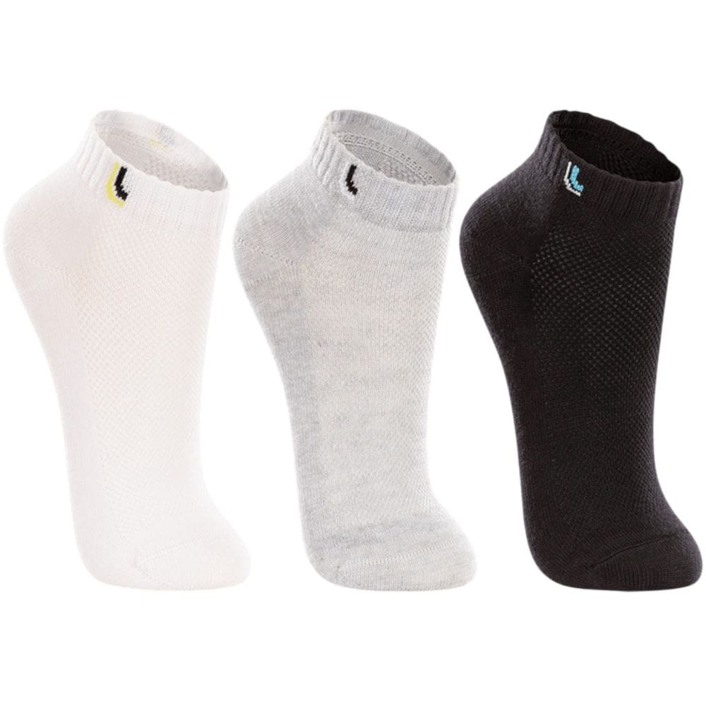 Meia Kit 3 Pares Infantil Unissex Casual Dia a Dia Cano Curto em Algodão Lupo 02725-089