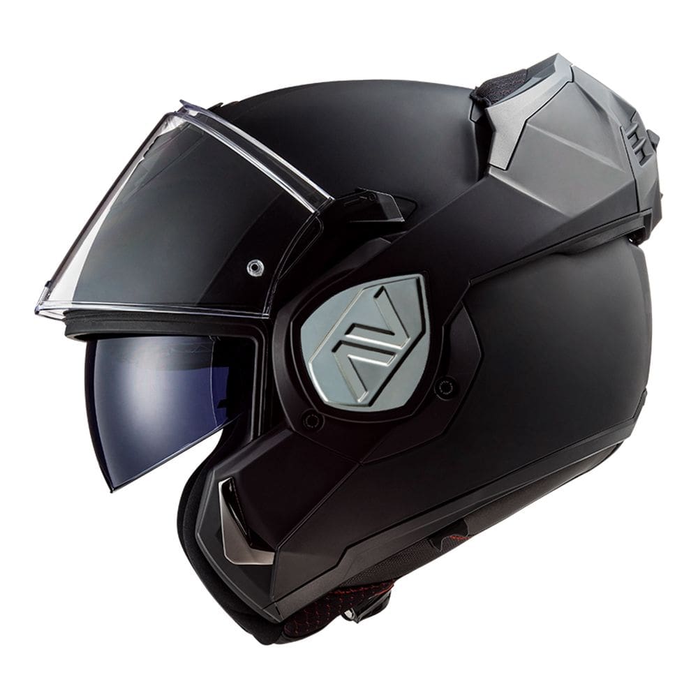 Capacete Ls2 Advant KPA Monocolor Preto Fosco