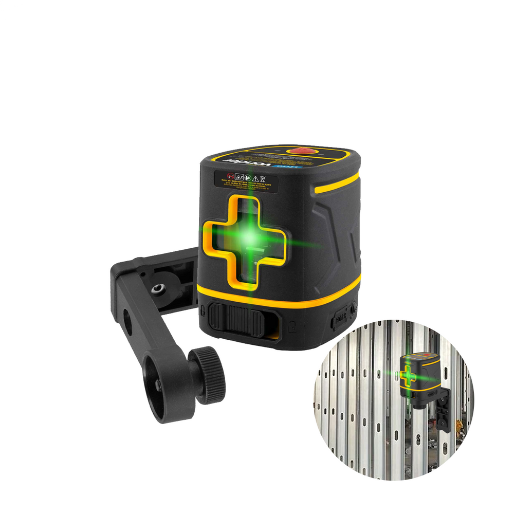 Nível A Laser Verde Recarregável 20m Nlr 020 Vonder