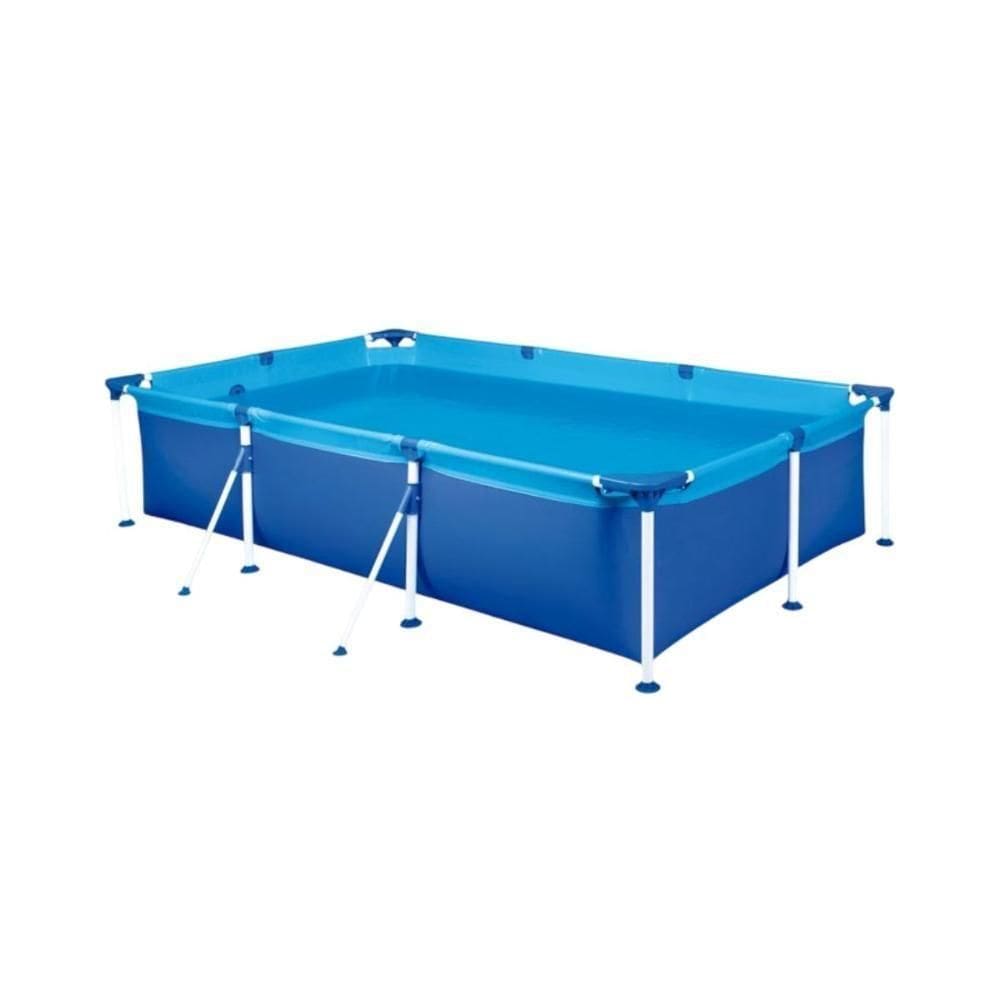 Piscina Retangular 2500 Litros Estruturada Premium Mor