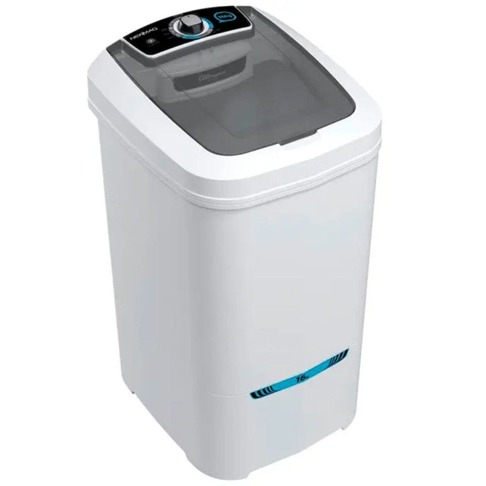 Lavadora de Roupa 16 Kg Branco Slim Newmaq - 110v