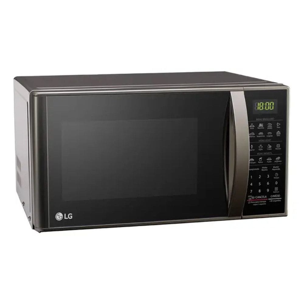 Micro-Ondas LG Solo 30L Cozimento Perfeito MS3043BR