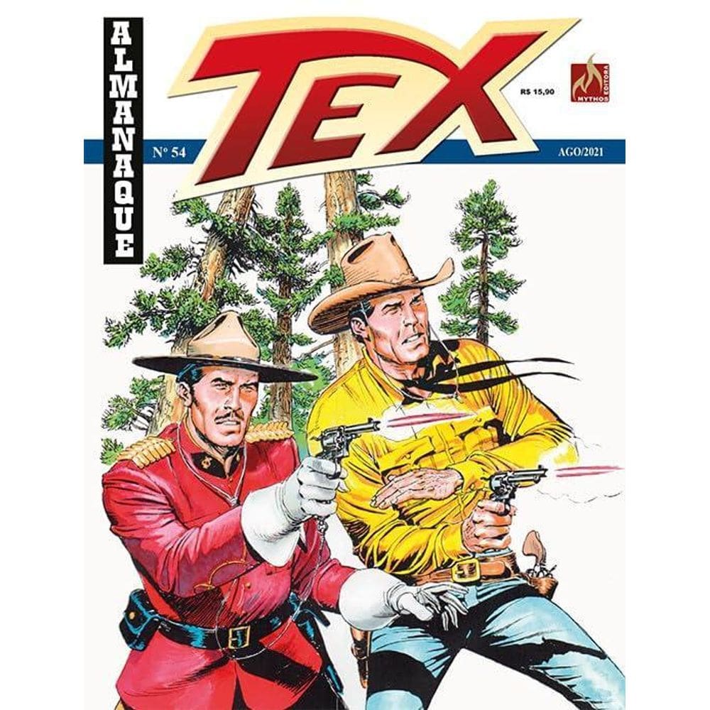 Almanaque Tex 54: Rio Colúmbia / Fibra De Herói