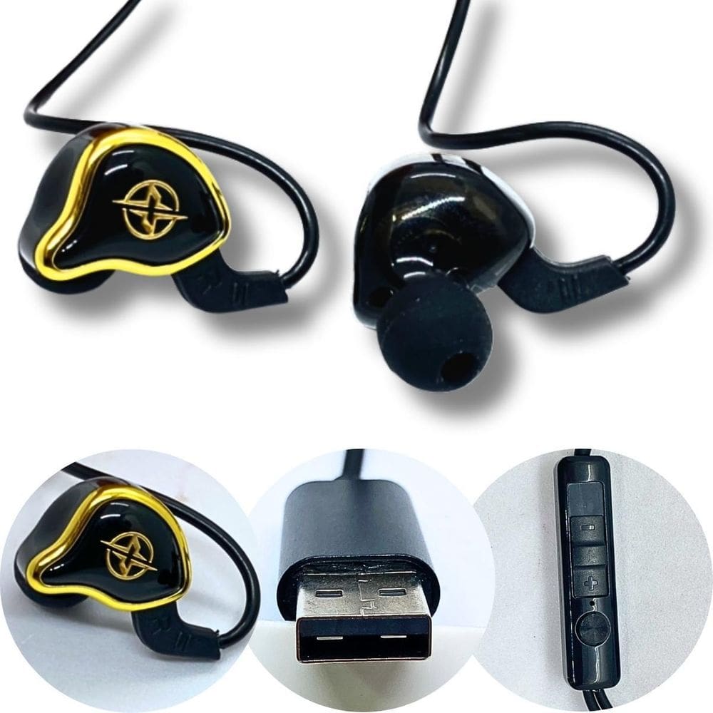 Fone In Ear Profissional Retorno De Palco Som Hd
