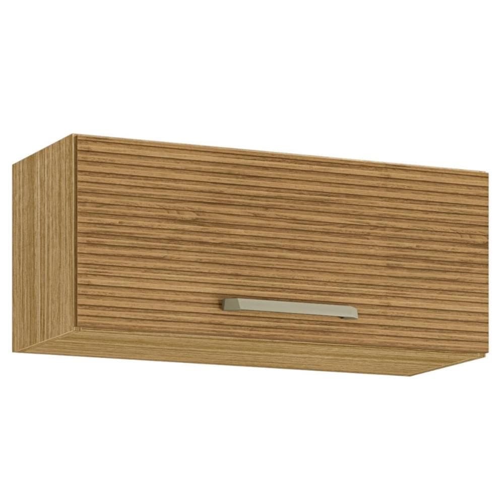 Armário Refrigerador 700 Ametista Freijó Ripado