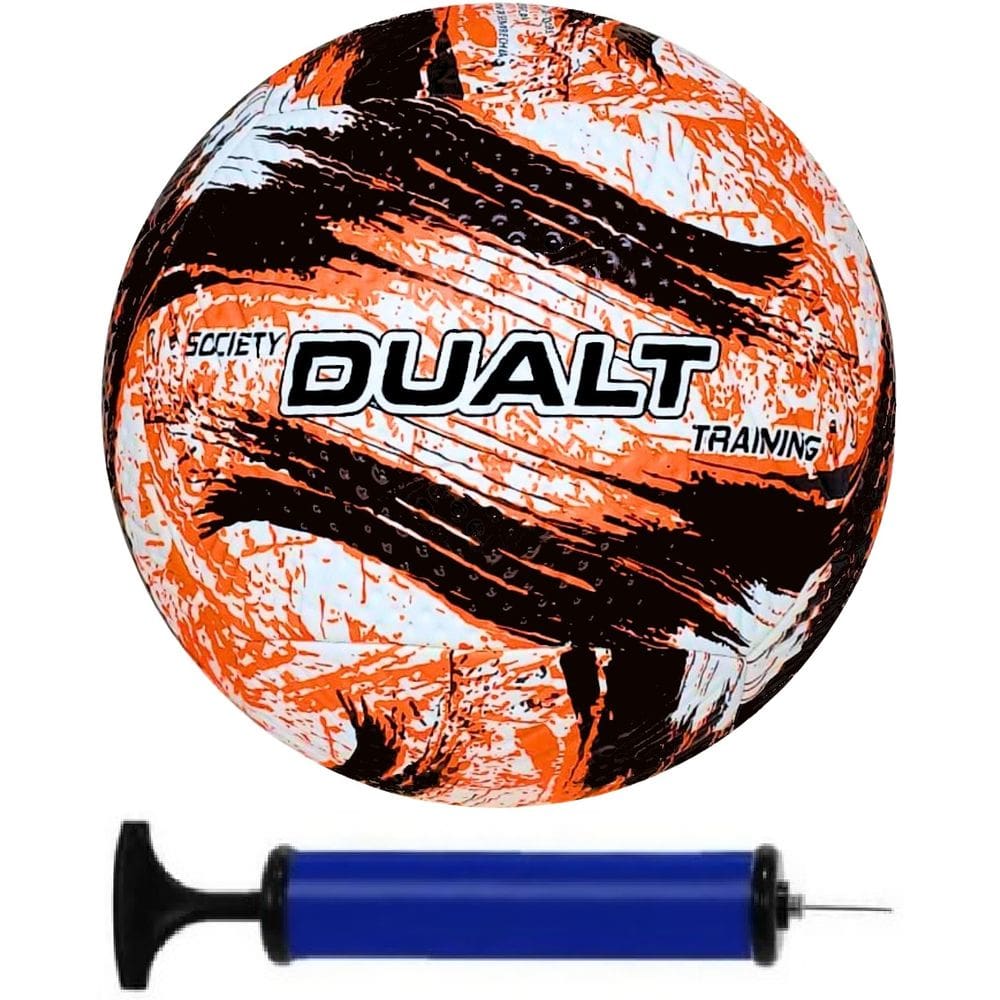 Bola Society Dualt Training + Bomba De Ar