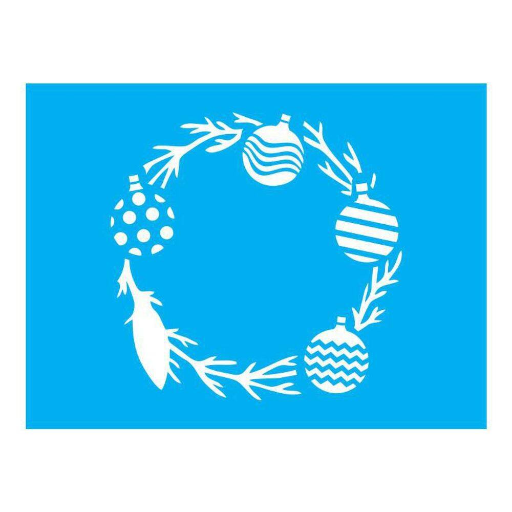 Stencil Tamako Moldura - 15X20Cm - Ref A3453