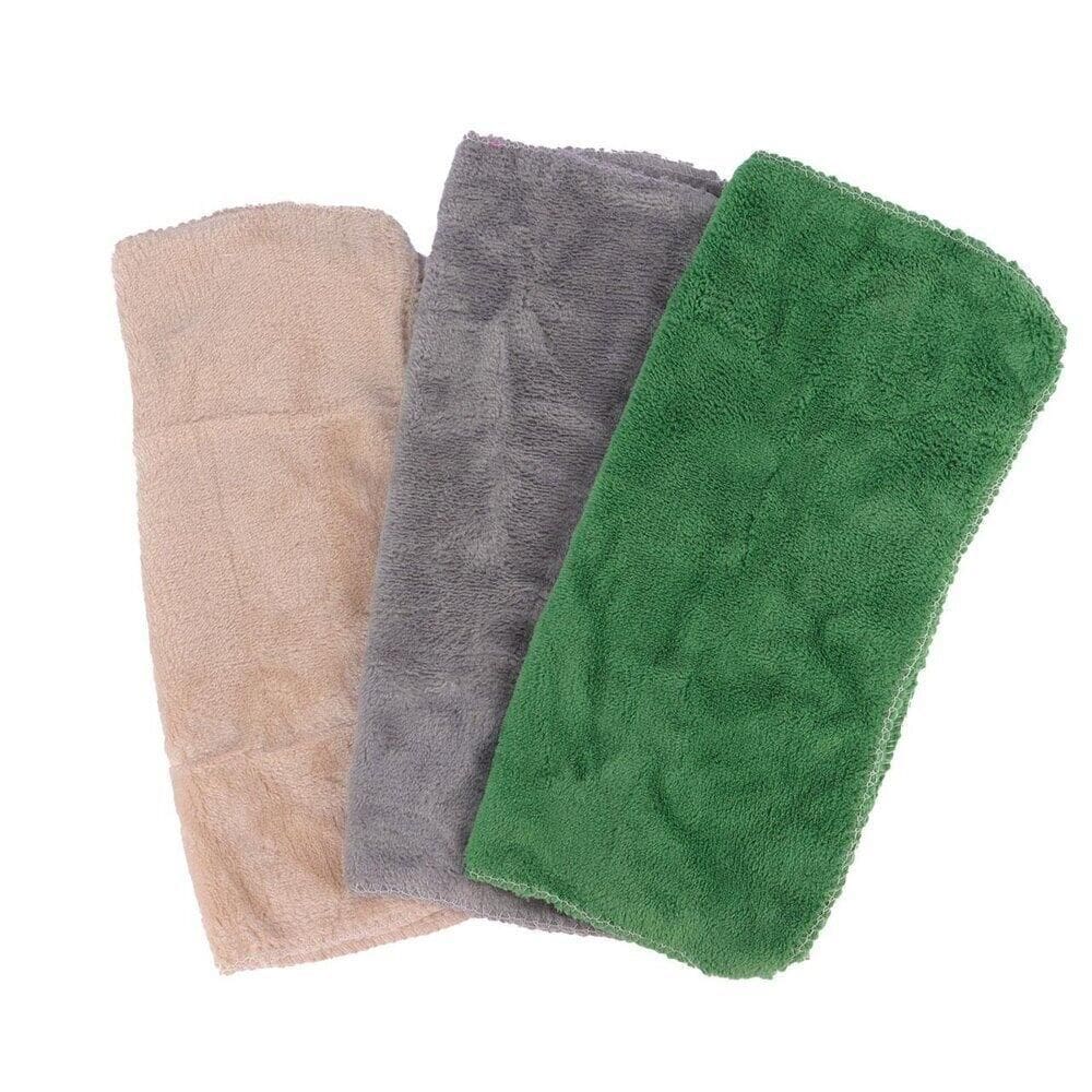 Pano de Limpeza Poliéster 30x30cm 3 Peças Macio - Tudo em Caixa