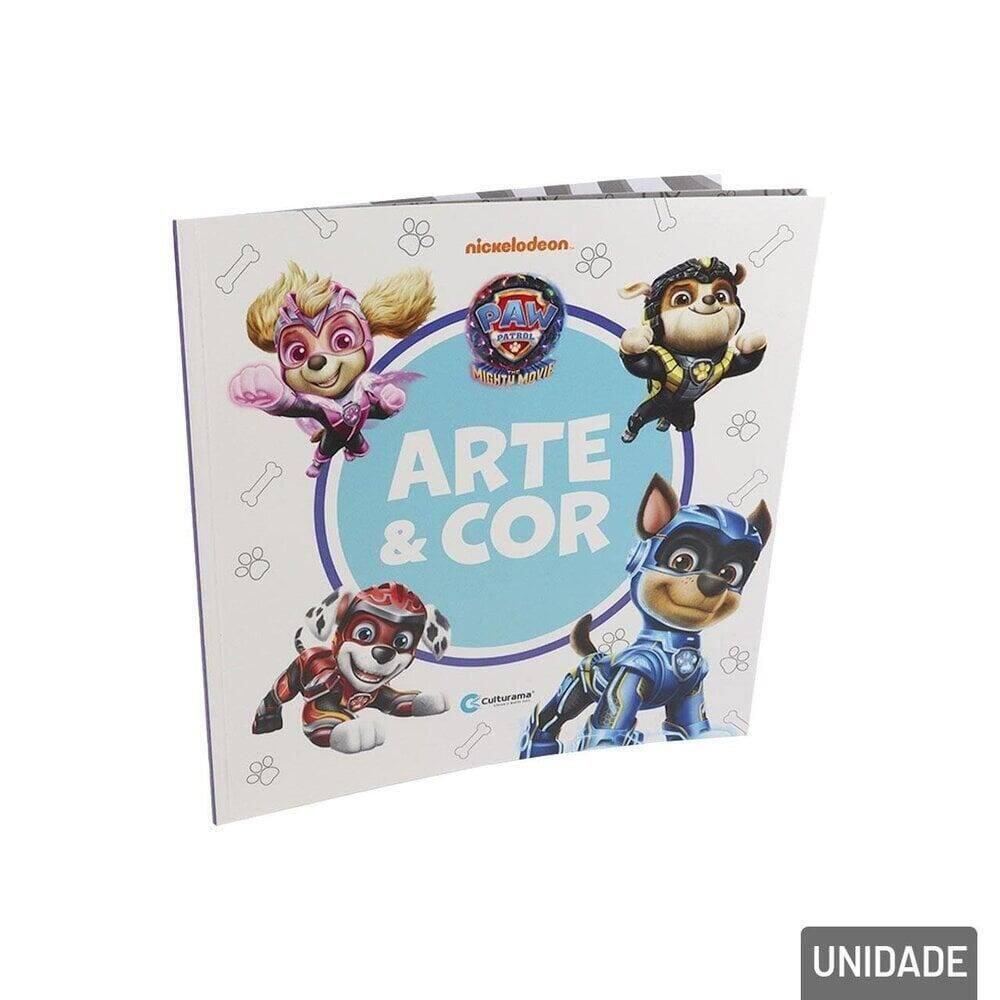 Livro de Colorir Arte e COR Patrulha Canina - Tudo em Caixa