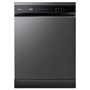 Lava-Louças Midea SmartHome Black Inox com 14 Serviços, 09 Programas de Lavagem e Função Open Dry - MDWEF1433GBS