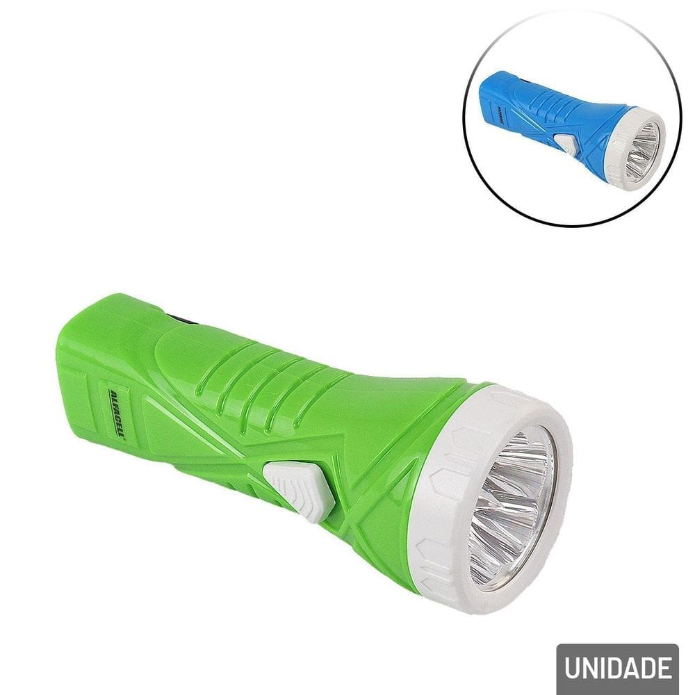 Lanterna Recarregável Bivolt 5 Leds Color - Tudo em Caixa