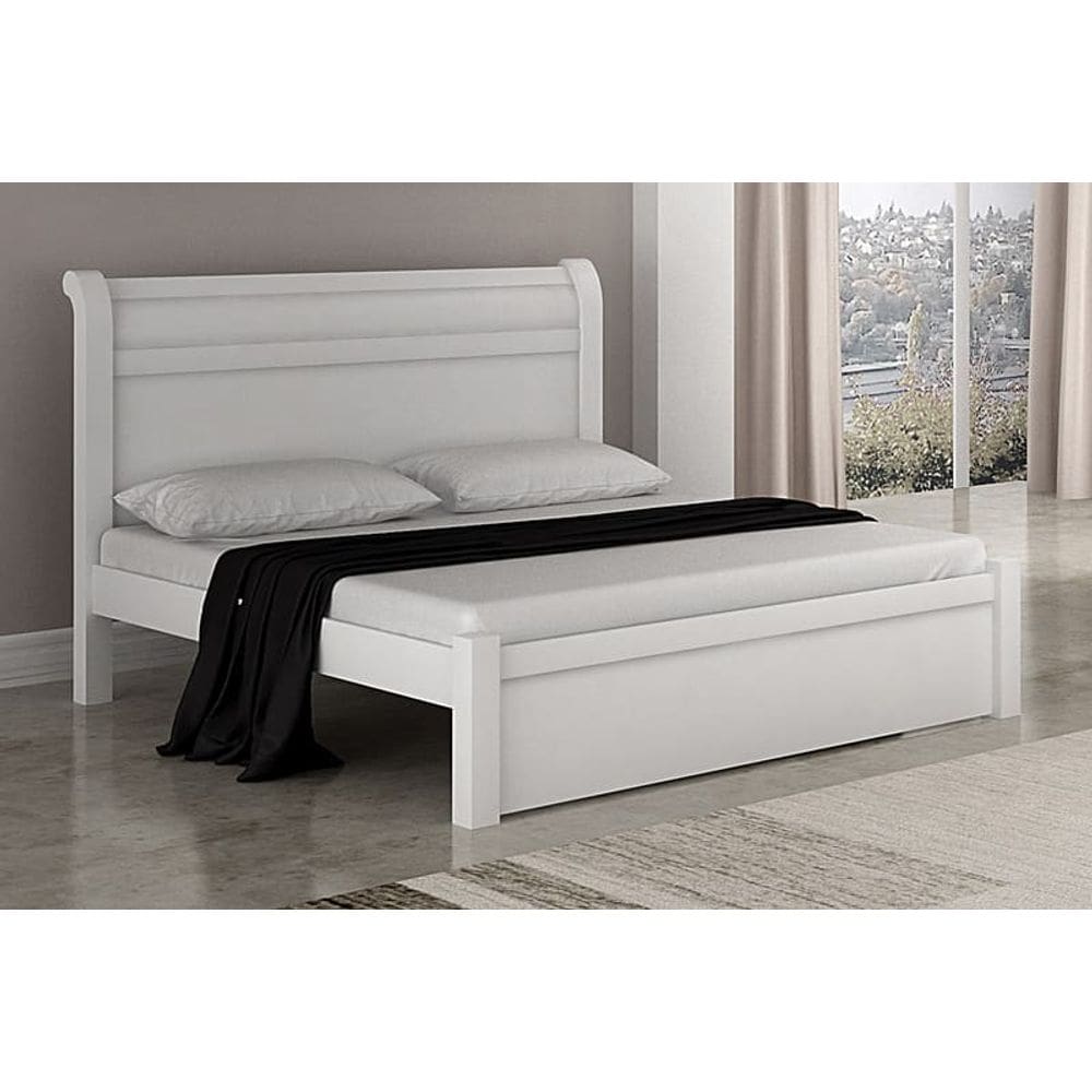Cama Casal 100% MDF - 187-Neve - Star Móveis
