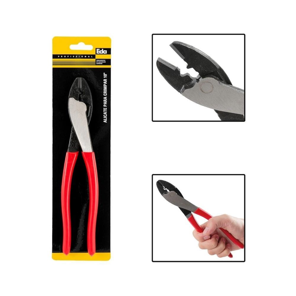 Alicate Crimpar Terminais Cortar Fios 5,26 A 0,33 Mm2 10