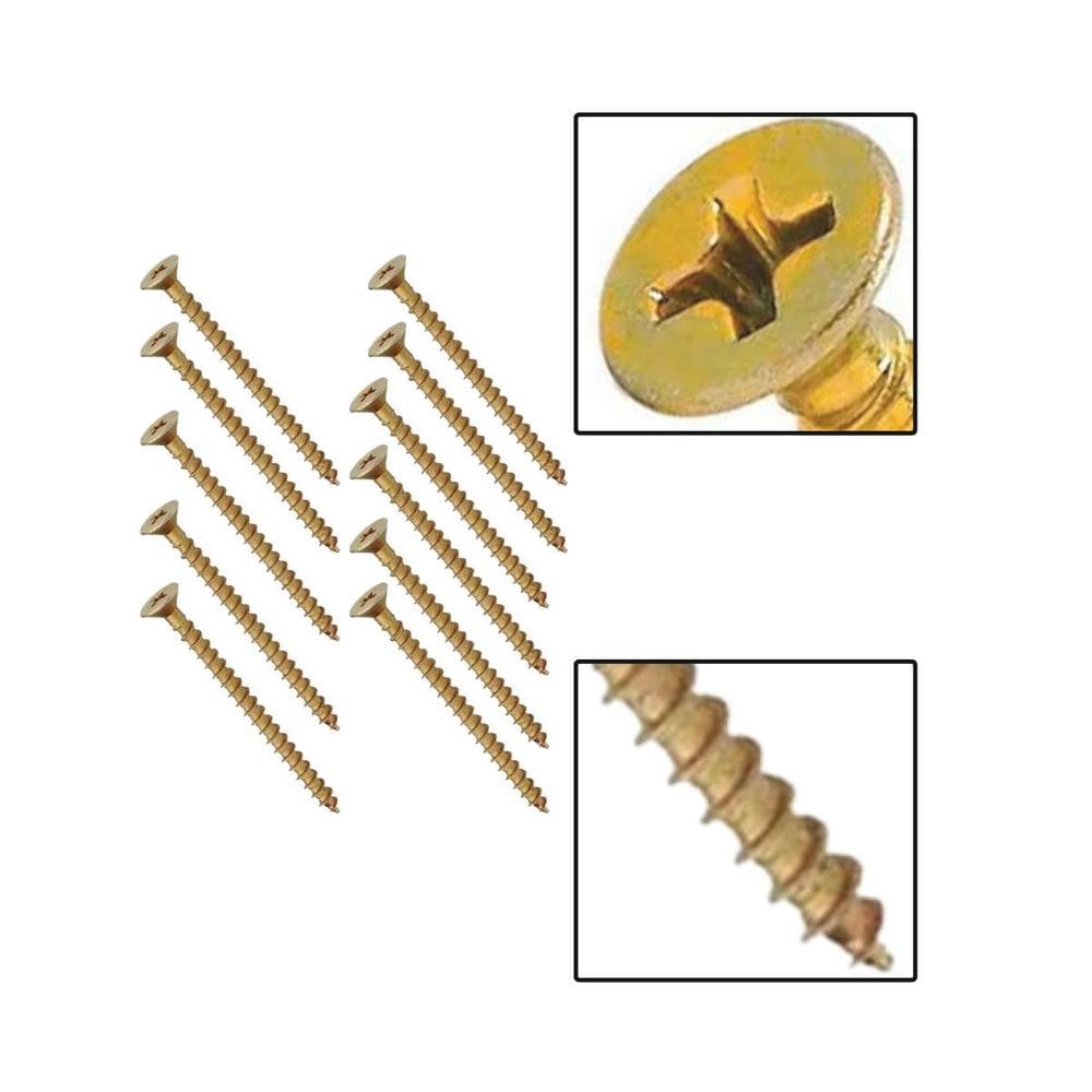 Kit Parafusos Para Madeira 5X50Mm 11 Pçs