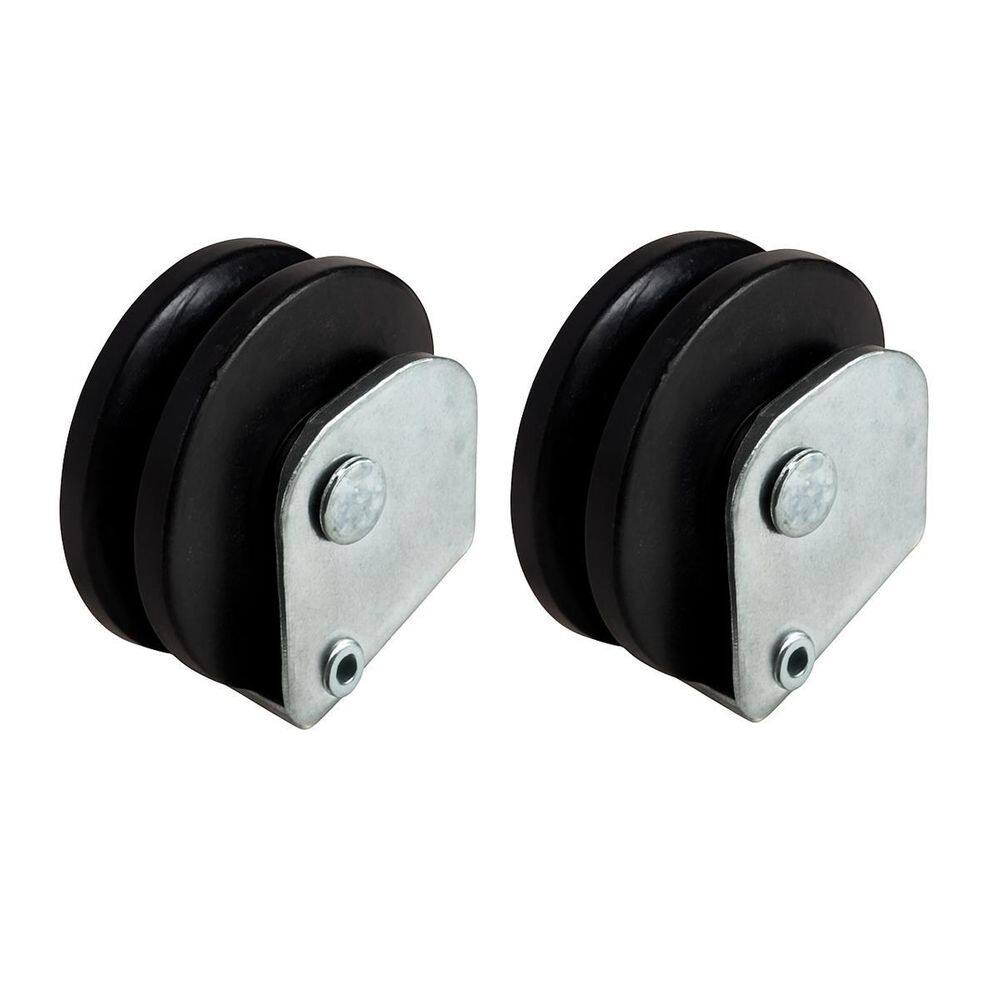 02 Roldana Inferior Fixa Janela E Porta Correr De Aço 37Mm