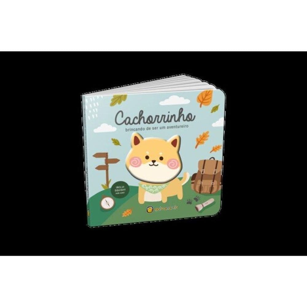 Amigos Squishy - Cachorrinho - Brincando De Ser Um Aventureiro