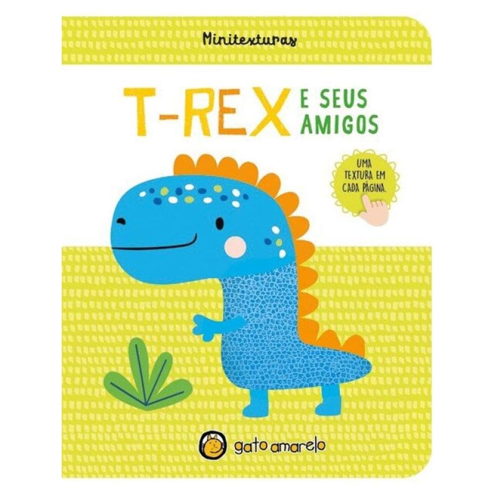 Minitexturas: T-Rex E Seus Amigos - Vol. 1