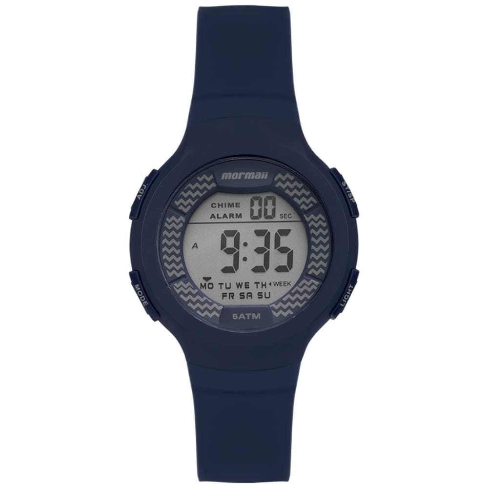 Relógio Mormaii Masculino Ref: Molcdaawa/8a Infantil Digital Azul