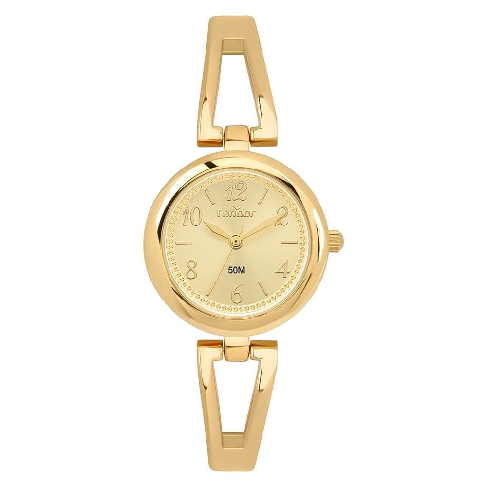 Relógio Condor Feminino Ref: Co2035nuj/5x Bracelete Dourado