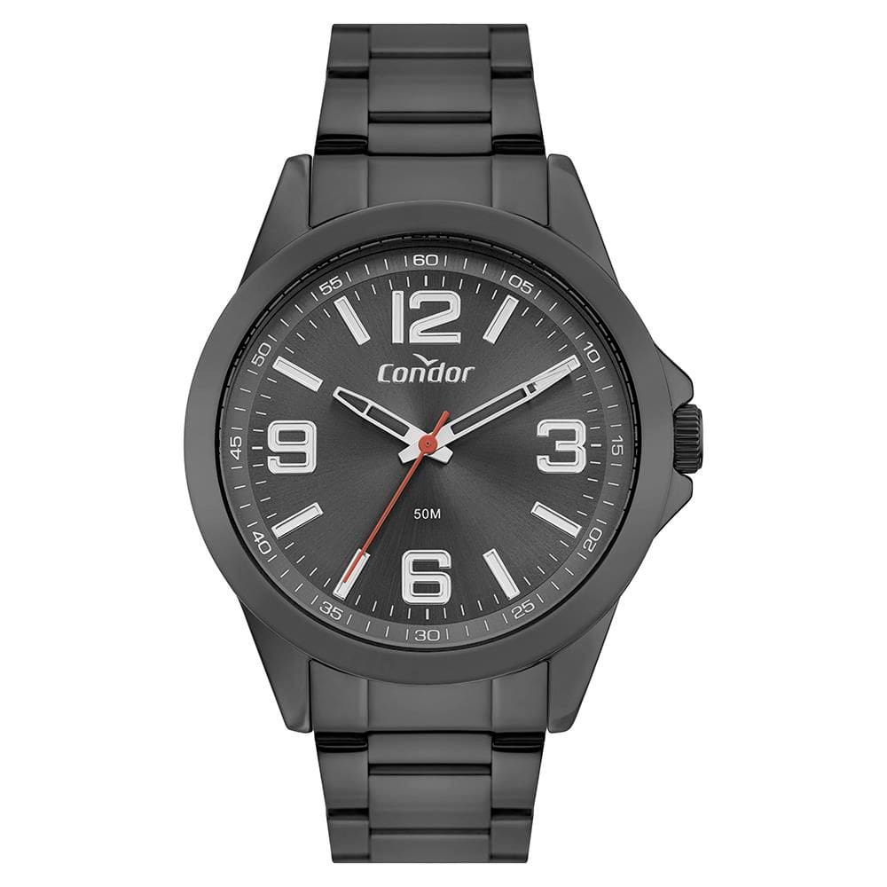 Relógio Condor Masculino Ref: Co2035nub/4f Casual Grafite