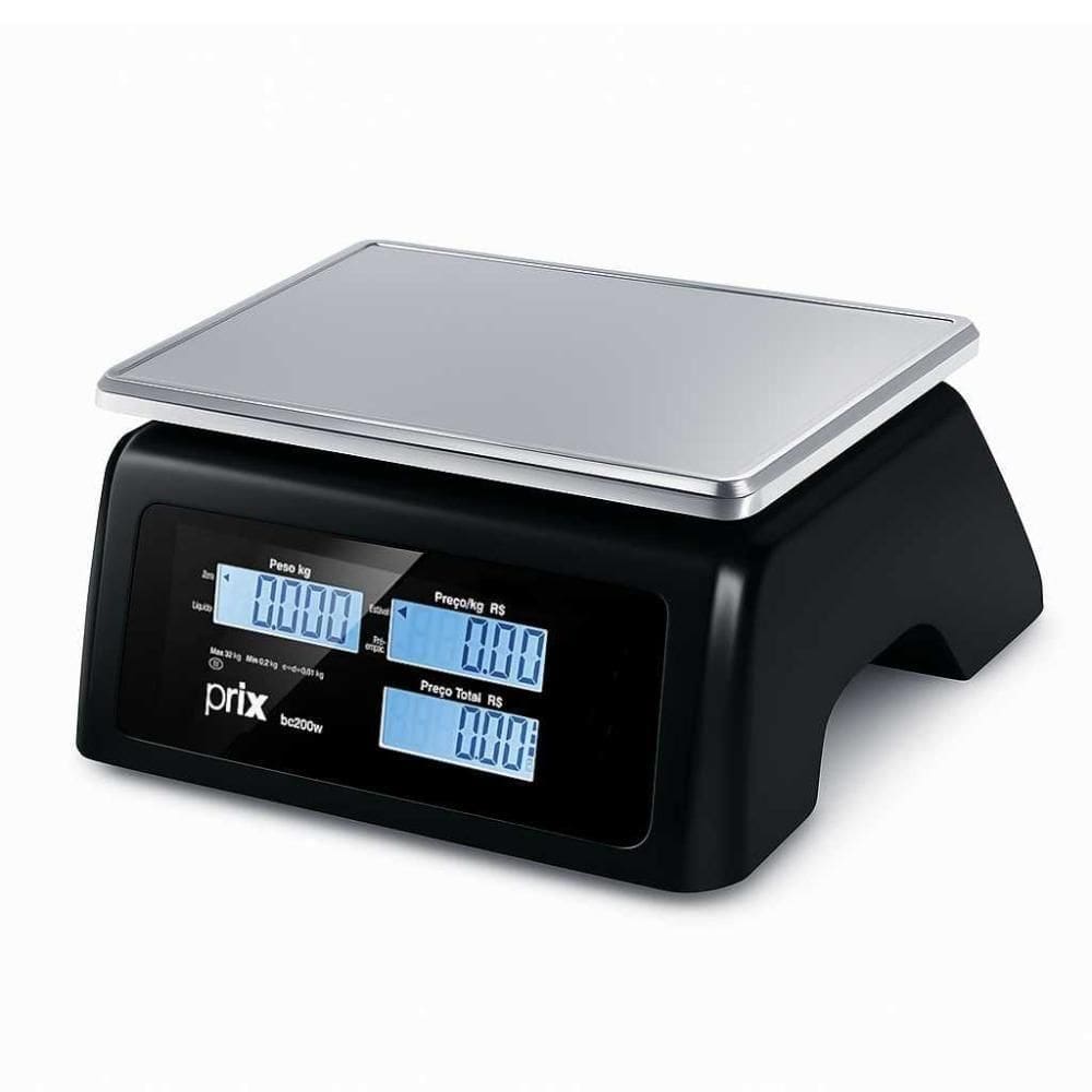 Balança Comercial À Prova D`Água 32 Kg Com Bateria BC200W - Toledo