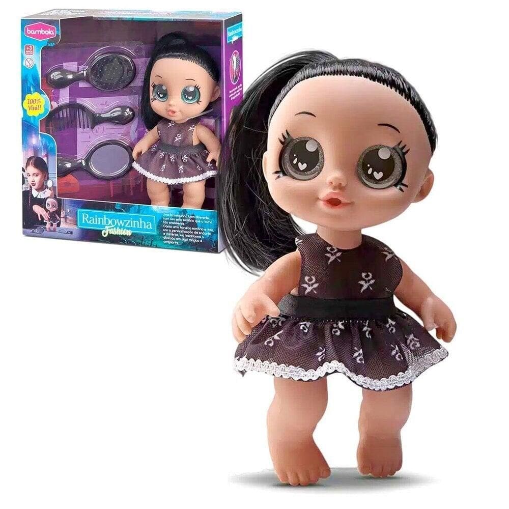 Boneca Bebê Bambola Rainbowzinha Fashion - Tudo em Caixa