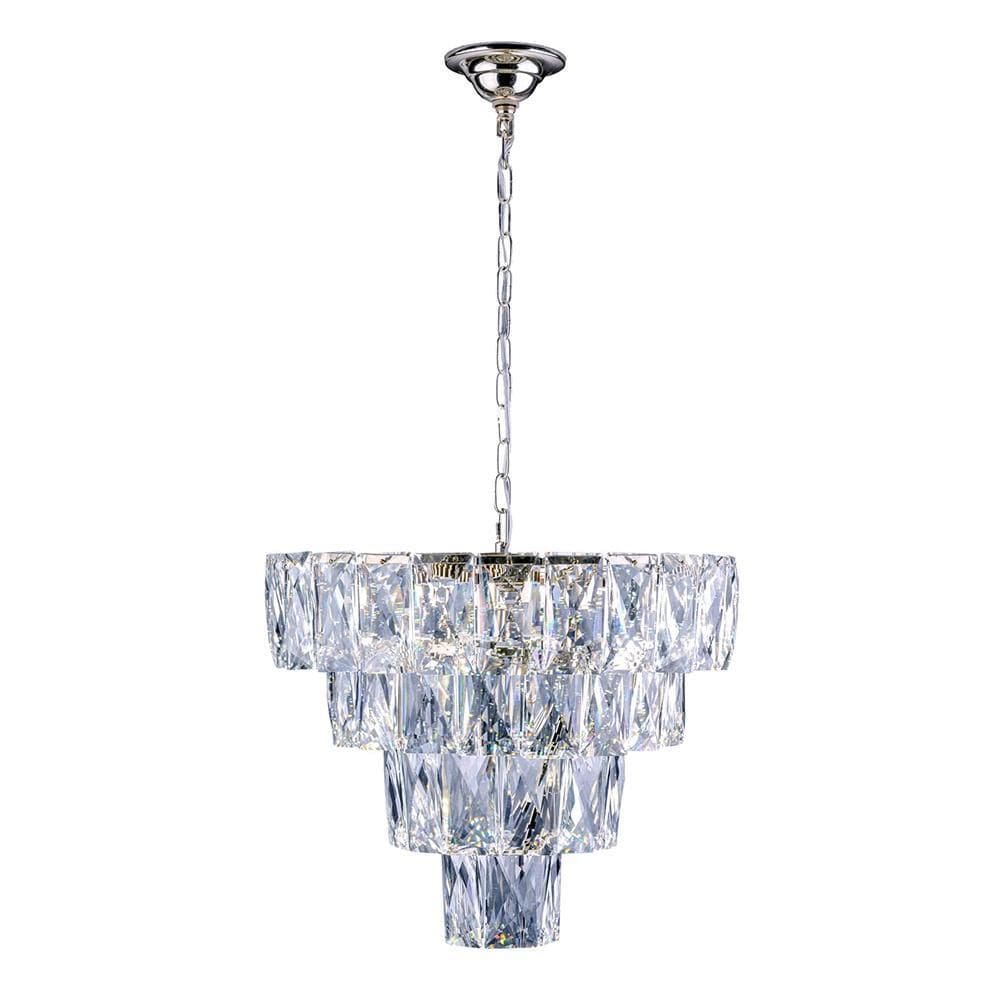 Lustre Pendente Cristal Sala Jantar Luxo Fasano