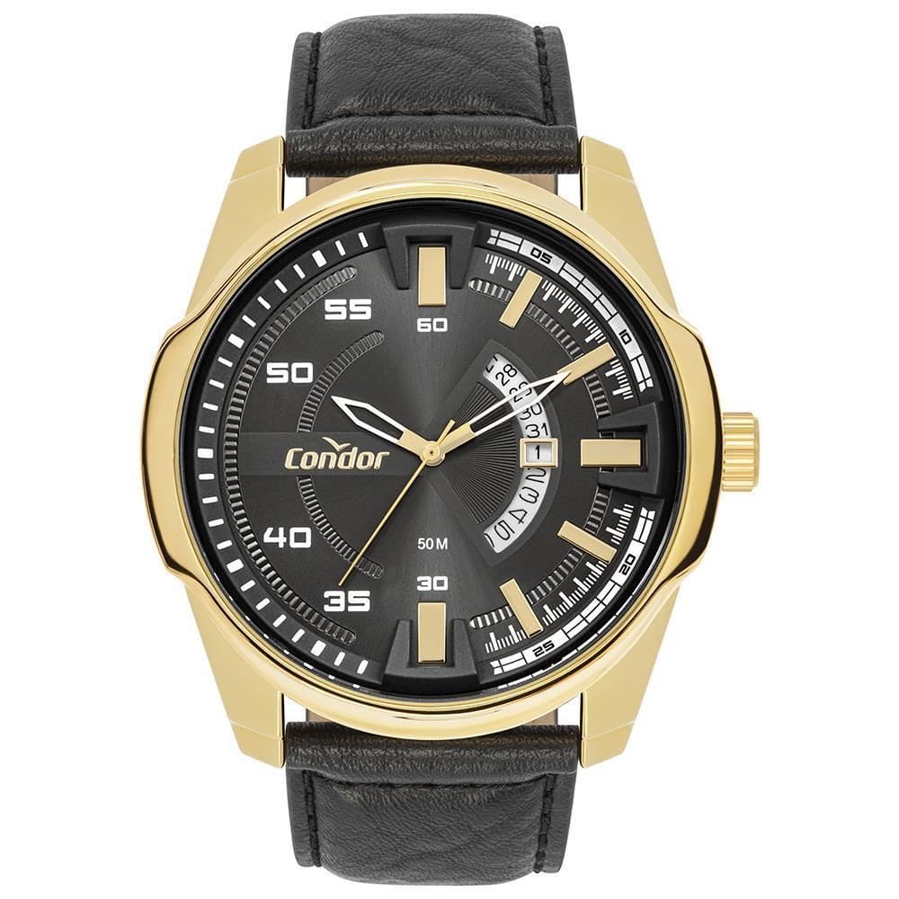 Relógio Condor Masculino Ref: Co2115Ncp/4P Oversized Dourado