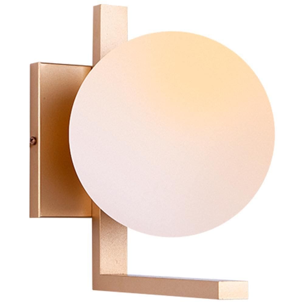 Arandela Luminária Cúpula Globo Design Moderno Industrial