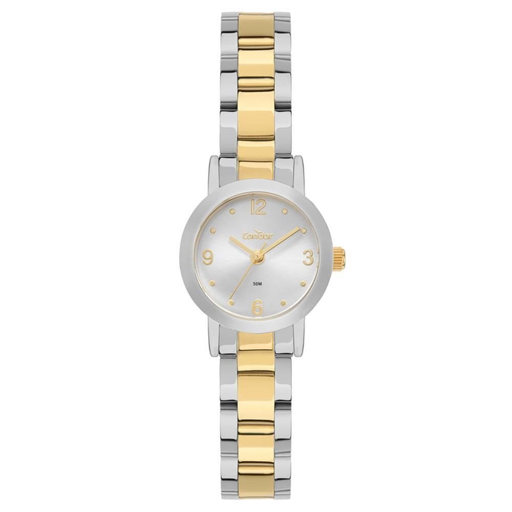 Relógio Condor Feminino Ref: Co2035Nqb/4K Casual Bicolor
