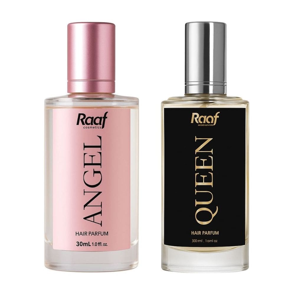 Kit Perfume Feminino Angel e Queen Fragrância Importada Raaf Cosmetics - 35m