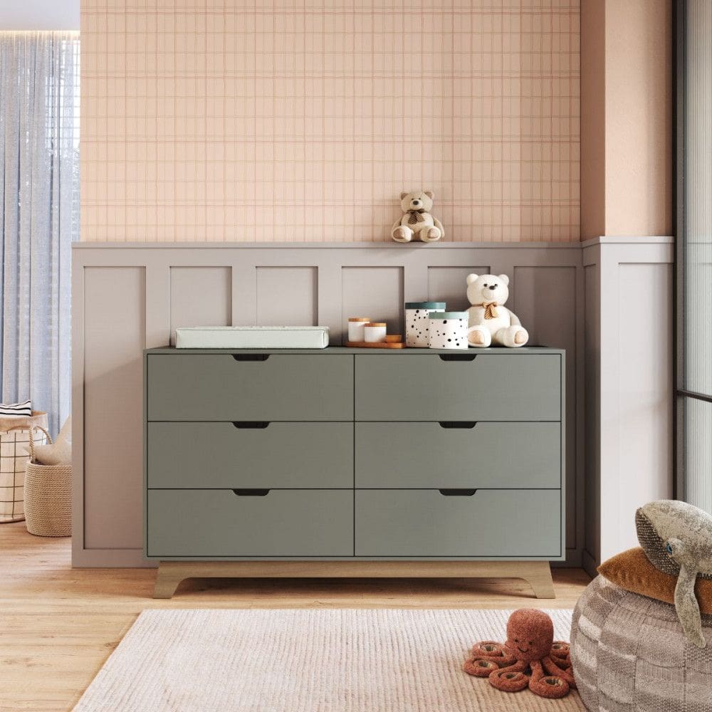 Comoda Infantil 6 Gavetas MDF Alice Mobikasa