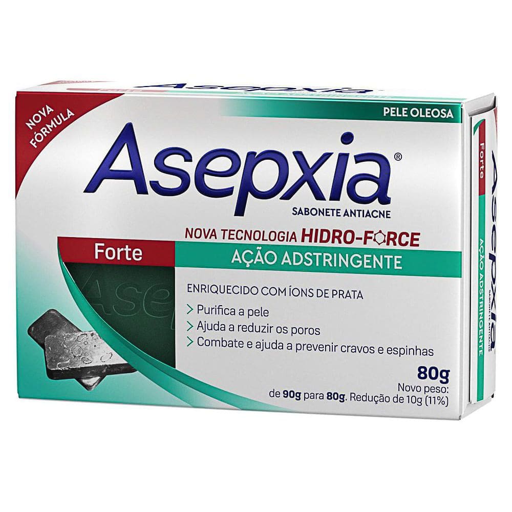 Sabonete Asepxia Fórmula Forte 80g