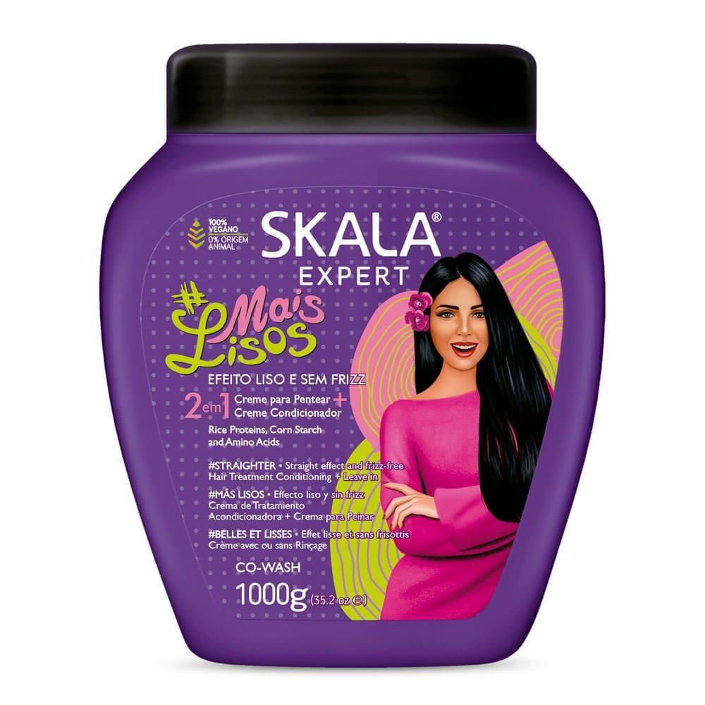 Creme de Tratamento Skala Expert Potão Mais Lisos 1Kg