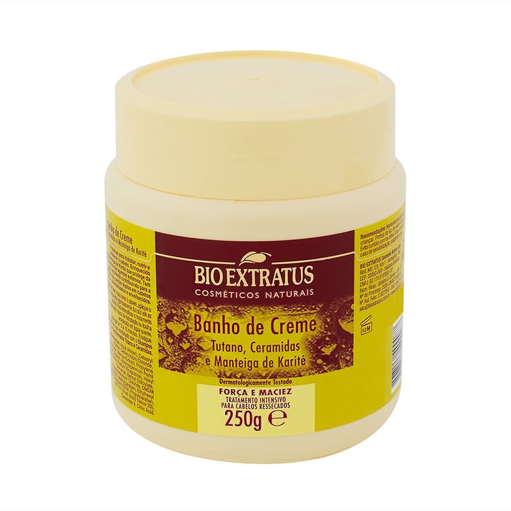 Creme de Tratamento Bio Extratus Tutano, Ceramidas e Manteiga de Karité 250g