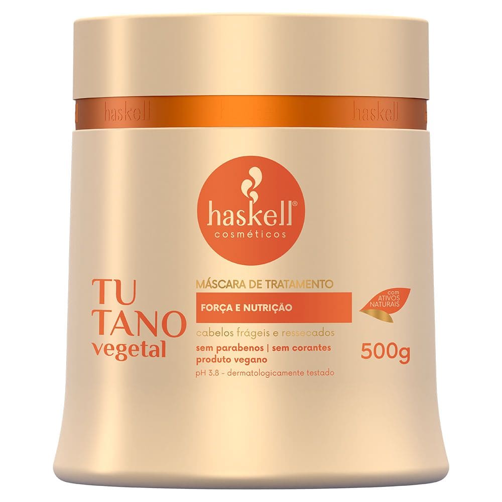 Máscara de Hidratação Haskell Tutano + D-Pantenol com 500g
