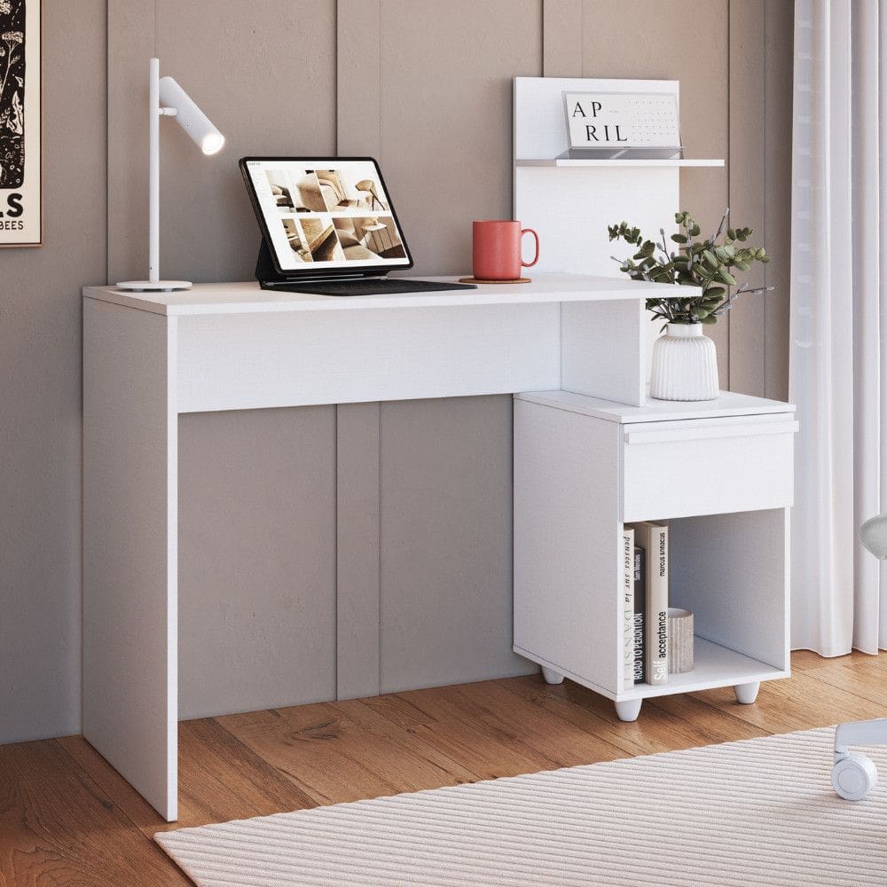 Escrivaninha 1 Gaveta Lira Moveis Castro